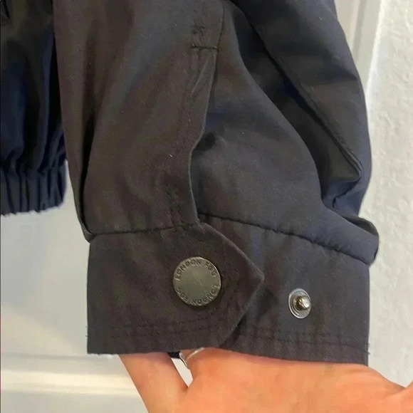 London Fog Men's Black Windbreaker Jacket - Picture 6 of 7